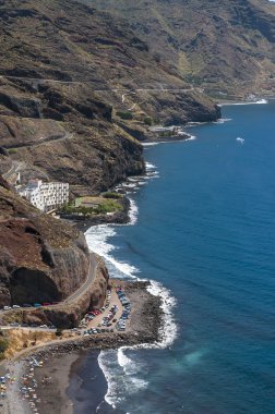 plaj las teresitas tenerife Panoraması