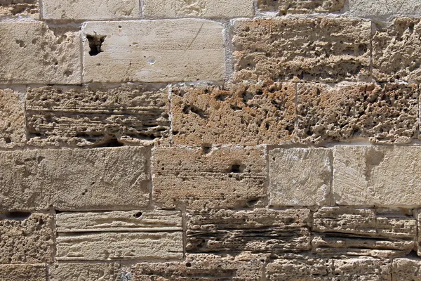 Parede de tijolo antigo — Fotografia de Stock