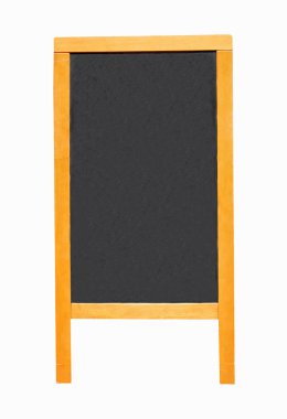 boş tebeşir reklam panosu