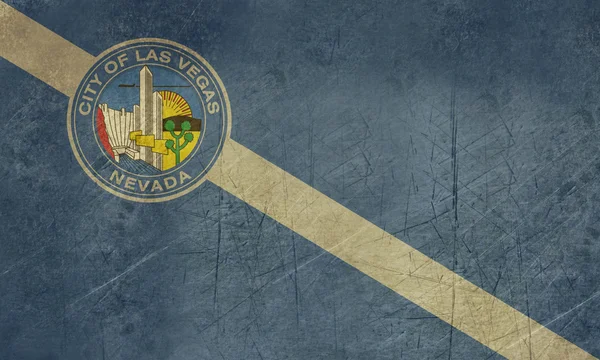 Grunge Las Vegas city flag — Stock Photo, Image