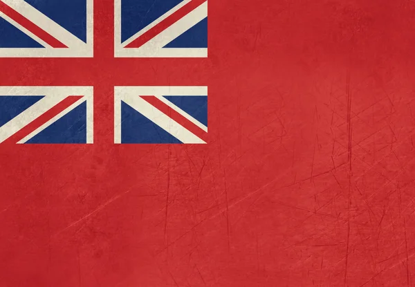 Grunge Britse koopvaardij ensign — Stockfoto