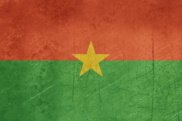 Grunge BurkinaFaso — Stockfoto