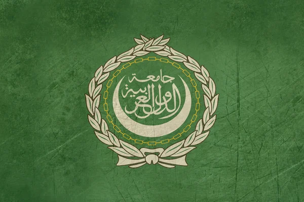 Grunge Flag of the Arab League — Stock Photo, Image