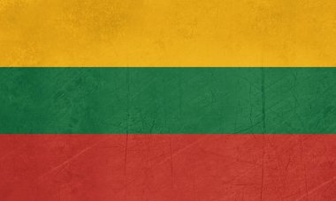 Grunge Litvanya bayrağı