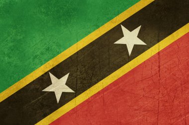 Grunge saint kitts y nevis