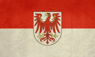 Brandenburg eyalet bayrağı veya afiş