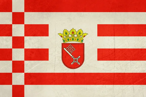 Гражданский флаг Гранж-Бремена — стоковое фото