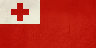 Grunge tongo bayrağı