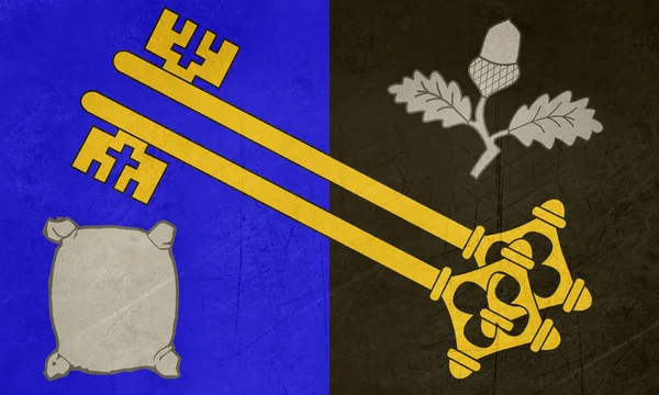 Флаг графства Суррей — стоковое фото