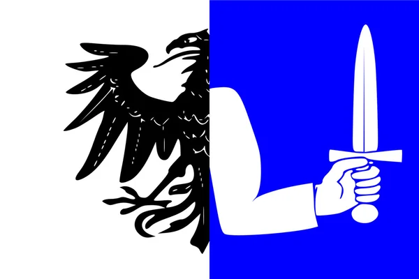 Флаг провинции Коннаут — стоковое фото