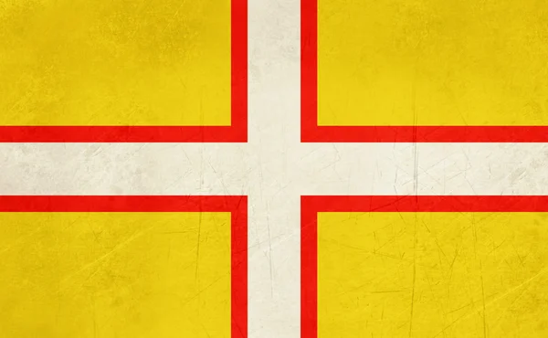 Bandeira de Dorset de Saint Wites Cross — Fotografia de Stock