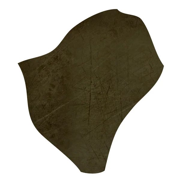ブルンジの暗いシルエット マップ — ストック写真