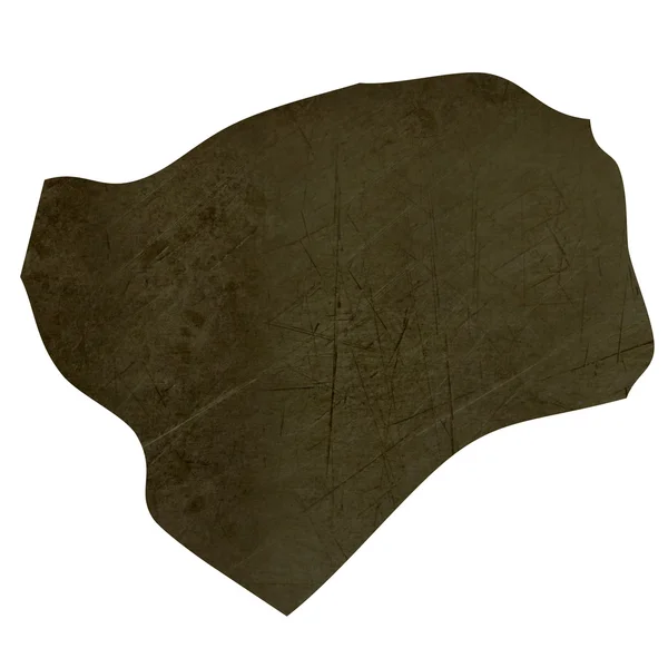 ギニアビサウの暗いシルエット マップ — ストック写真