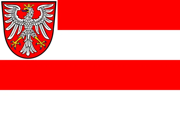 Frankfurt city flag — Stock Photo, Image