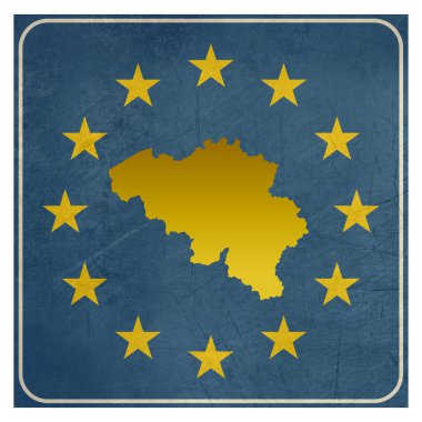 Belçika Avrupa işareti
