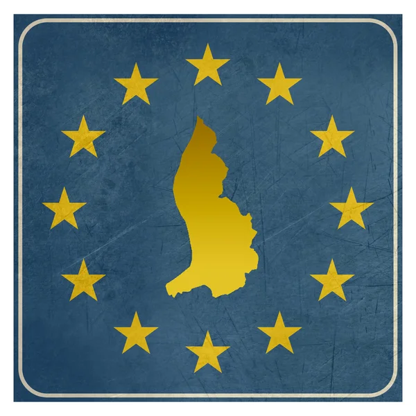 Liechtenstein European sign — Stock Photo, Image