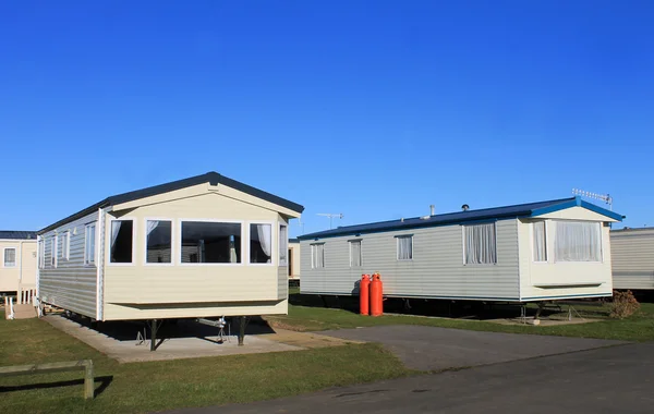 Parque de caravanas — Foto de Stock