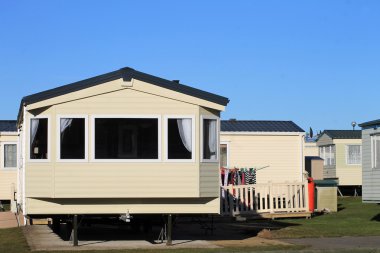 karavan parkında trailer