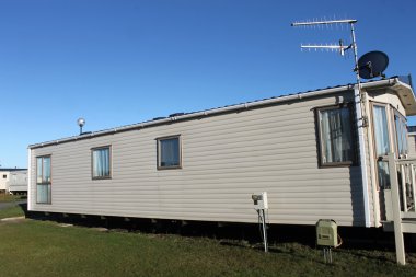 karavan parkında trailer