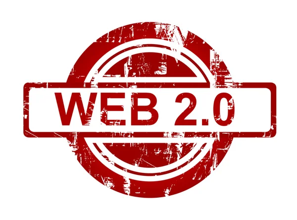 Pieczęć Web 2.0 — Zdjęcie stockowe