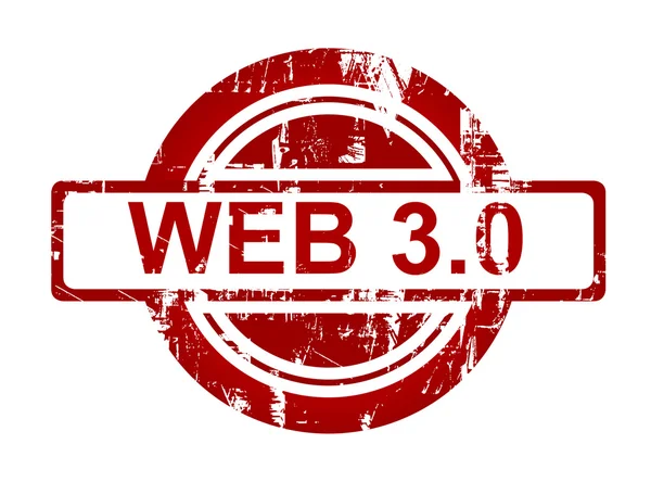 Web 3.0 stamp — Zdjęcie stockowe
