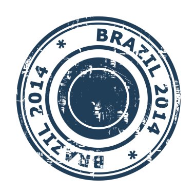 Brezilya 2014 damgası