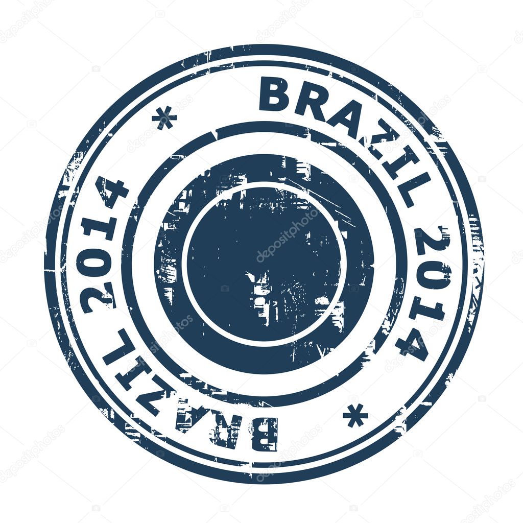 Brazil 2014 stamp