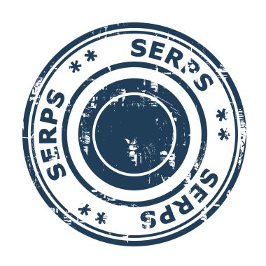 SERPs kavramı damgası