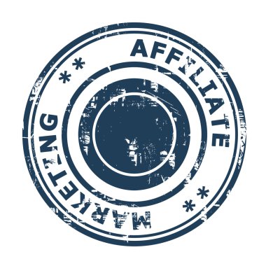 affiliate pazarlama kavramı damgası