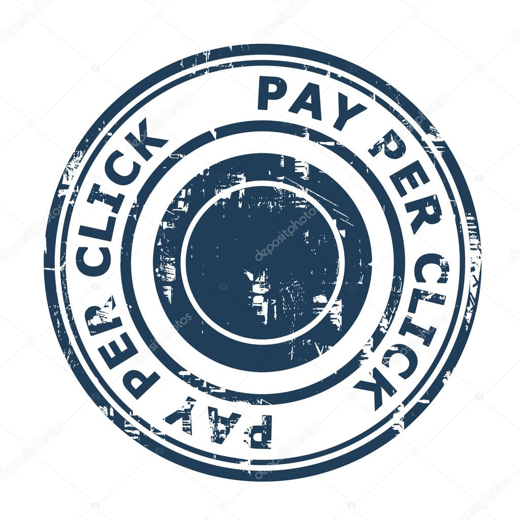 Pay Per Click SEO concept stamp