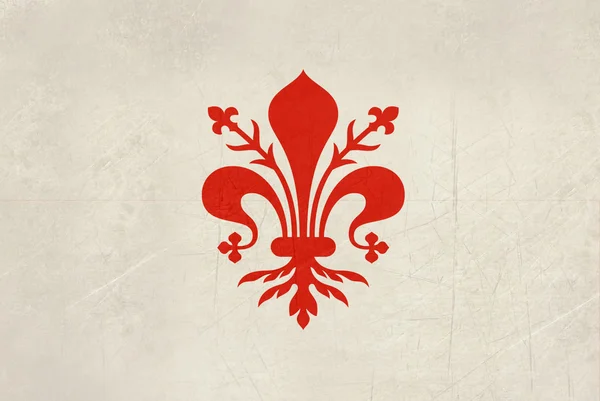 Grunge Florence city flag — Stock Photo, Image
