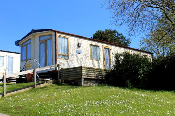 Wohnwagen im Trailerpark — Stockfoto