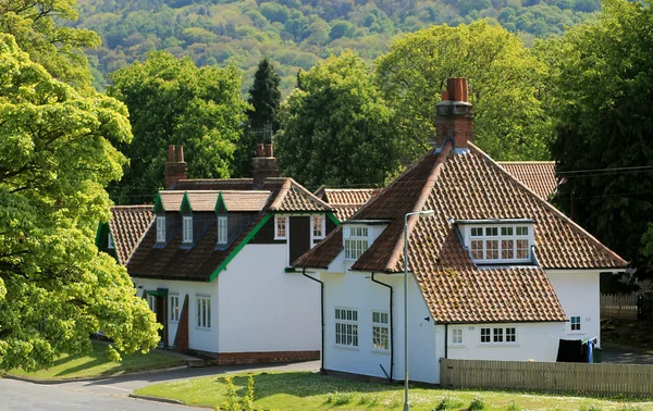 Casas na aldeia inglesa — Fotografia de Stock