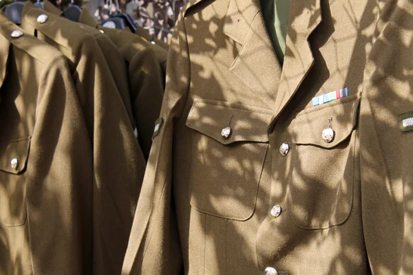 イギリス軍の制服 — ストック写真