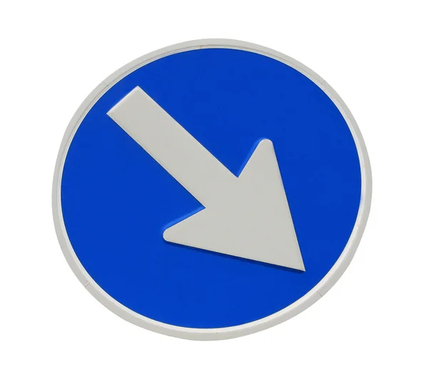 Flèche directionnelle signe — Photo