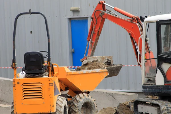 Heavy plant machinery — Stockfoto