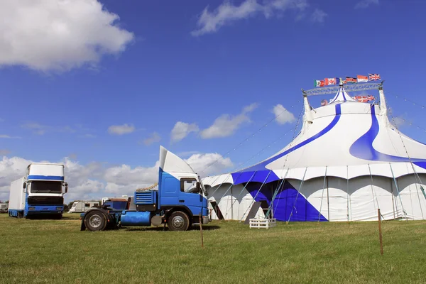 Big top namiotu cyrkowego — Zdjęcie stockowe