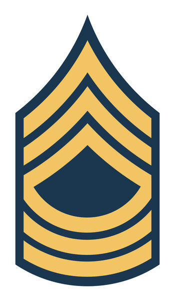 Знак отличия старшего сержанта США
