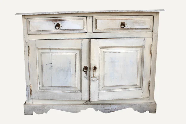 Distressed piece of old furniture — Stock Photo, Image