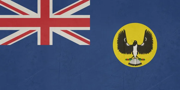 Grunge Bandera del estado de Australia Meridional —  Fotos de Stock