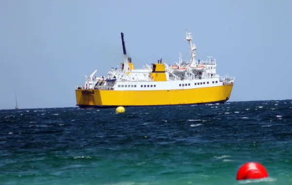 Passenger ferry at sea — Stock Photo, Image