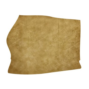 Ekvator Ginesi grunge hazine haritası