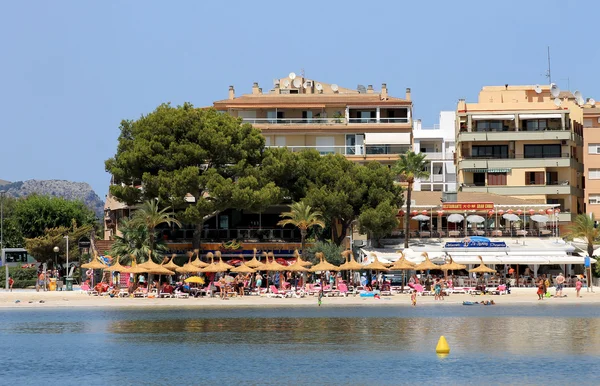 Mallorca island beach scéna — Stock fotografie