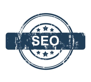 Mavi seo damga ile yıldız