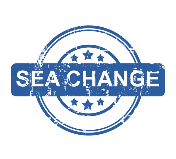Alterações no mar — Fotografia de Stock