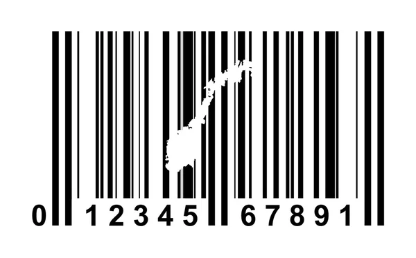 Noorwegen-barcode — Stockfoto