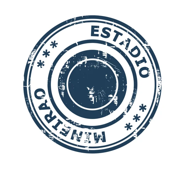 Estadio Mineirao Stadium stamp — Stock Photo, Image