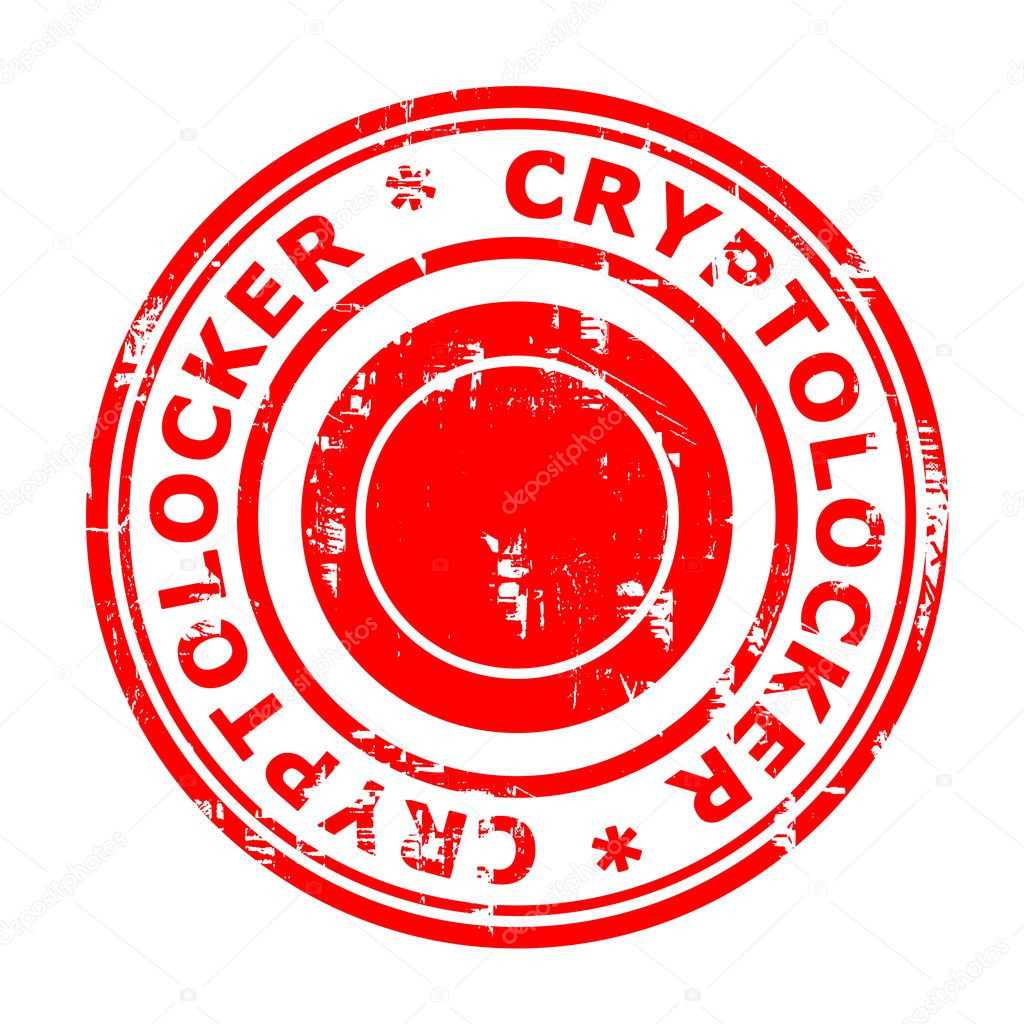 CryptoLocker virus stamp