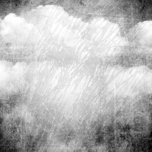 Abstract grunge background with clouds — Stock Photo, Image