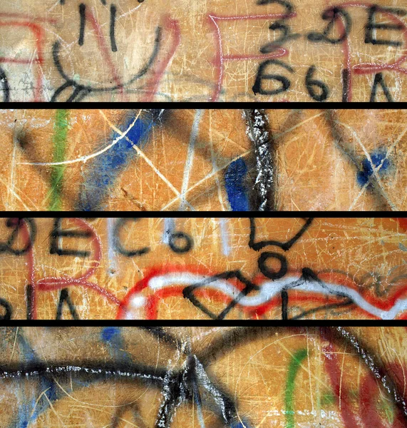Set de pancartas grunge abstractas . — Foto de Stock